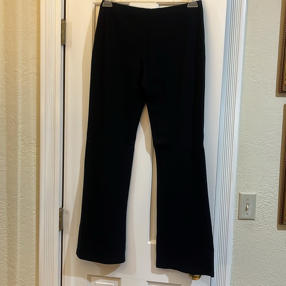 CLARA SUNWOO large Black Flair Knit blend pants. Never worn. Inseam 29 1/2. - Picture 2 of 8